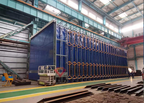 Будочка краски стальной структуры оборудований краски PVC телескопичная