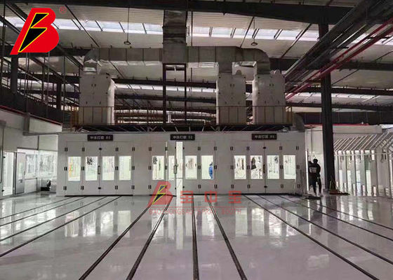 Линия картины металлического листа станции промышленного ремонта автомобиля Multi