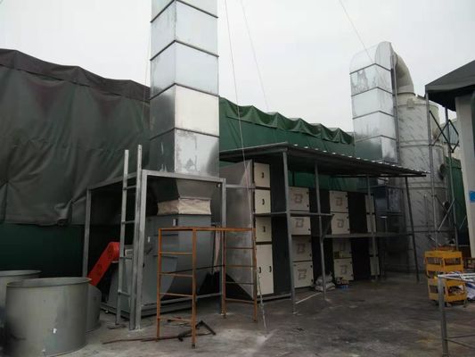 качество Система Voc каталитического горения для проекта обработки газа отхода пыли завод