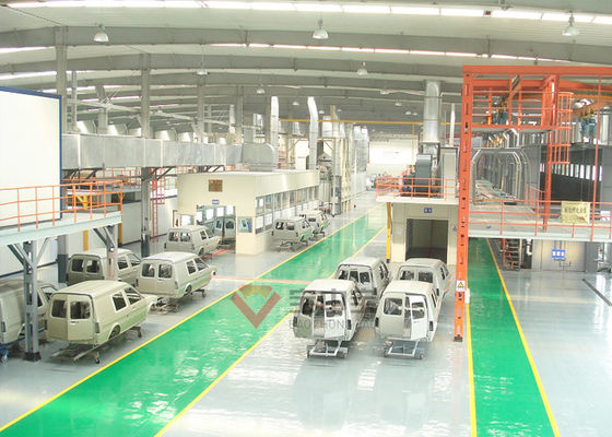 Производственная линия картины умного робота автоматическая в оборудованиях краски автомобиля профессии проекта Faw выравнивается