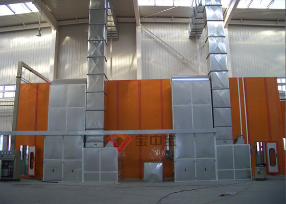 Шкаф вентилятора будочки брызг автобуса крася на бортовой хорошей будочке брызг вентиляции для тележки