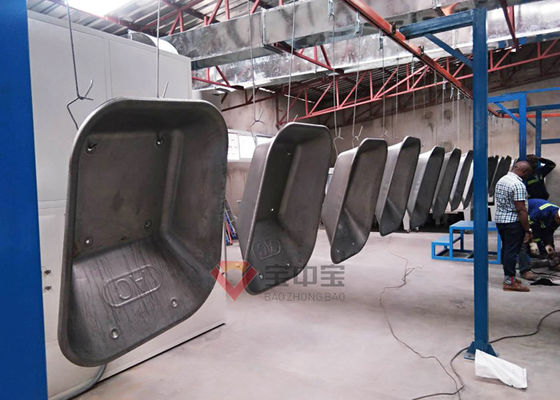 качество Линия покрытия силы Workpiece печи покрытия силы Semi автоматическая нагружая вися завод