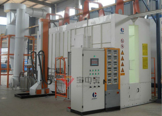 Большая линия покрытия порошка комнаты порошка вихря автоматическая в Сингапуре