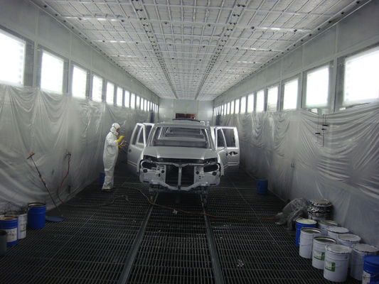 качество 15000 наборов/линия красильной мастерской Yearl автоматической распыляя с полуавтоматной транспортной системой завод