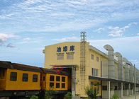 Камера картины будочки краски поезда и рельса для железнодорожного экипажа