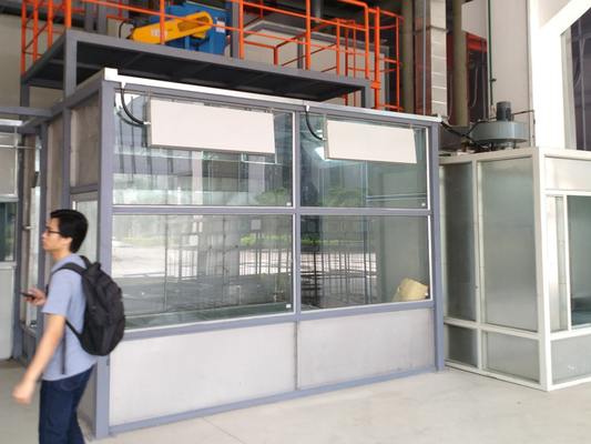 Автомобиль разделяет производственную линию картины порошка 2.5m минимальную жидкостную